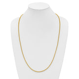 14k 2.3mm Franco Chain