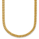 14k 2.5mm Franco Chain