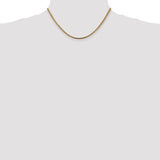 14k 2.5mm Franco Chain