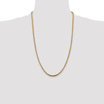 14k 2.5mm Franco Chain