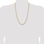 14k 3mm Franco Chain