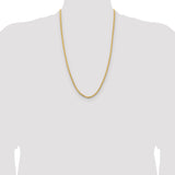 14k 3mm Franco Chain