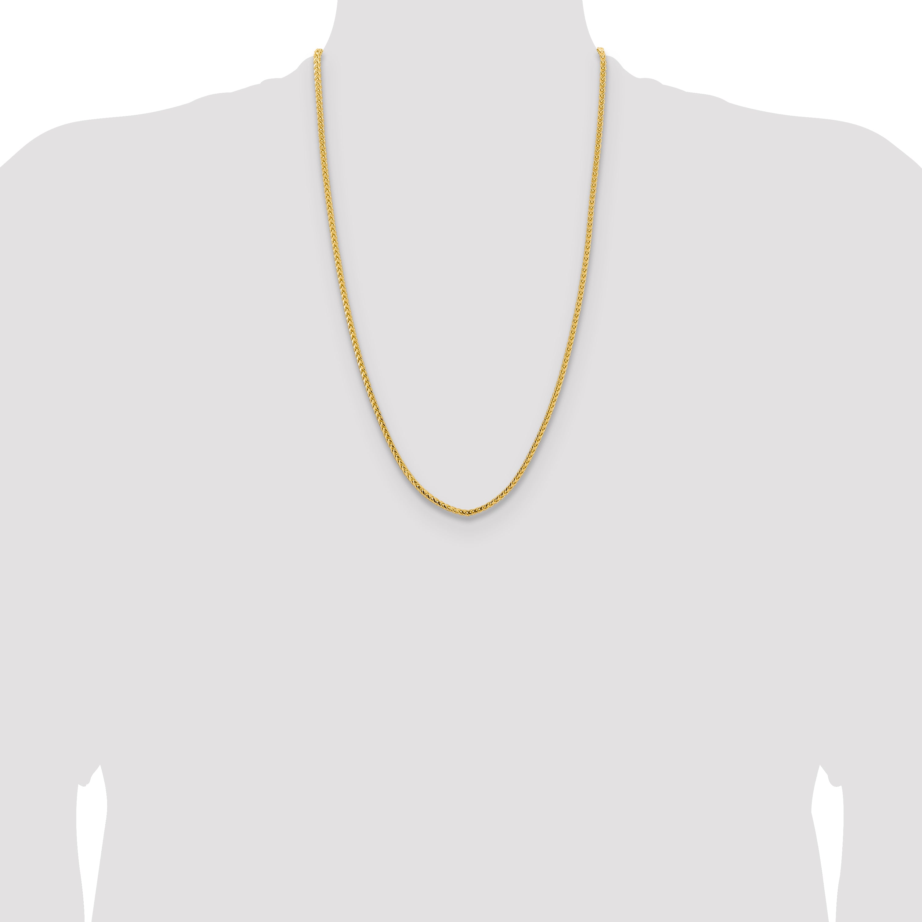 14k 3mm Franco Chain