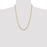 14k 3.7mm Franco Chain