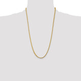 14k 3.7mm Franco Chain