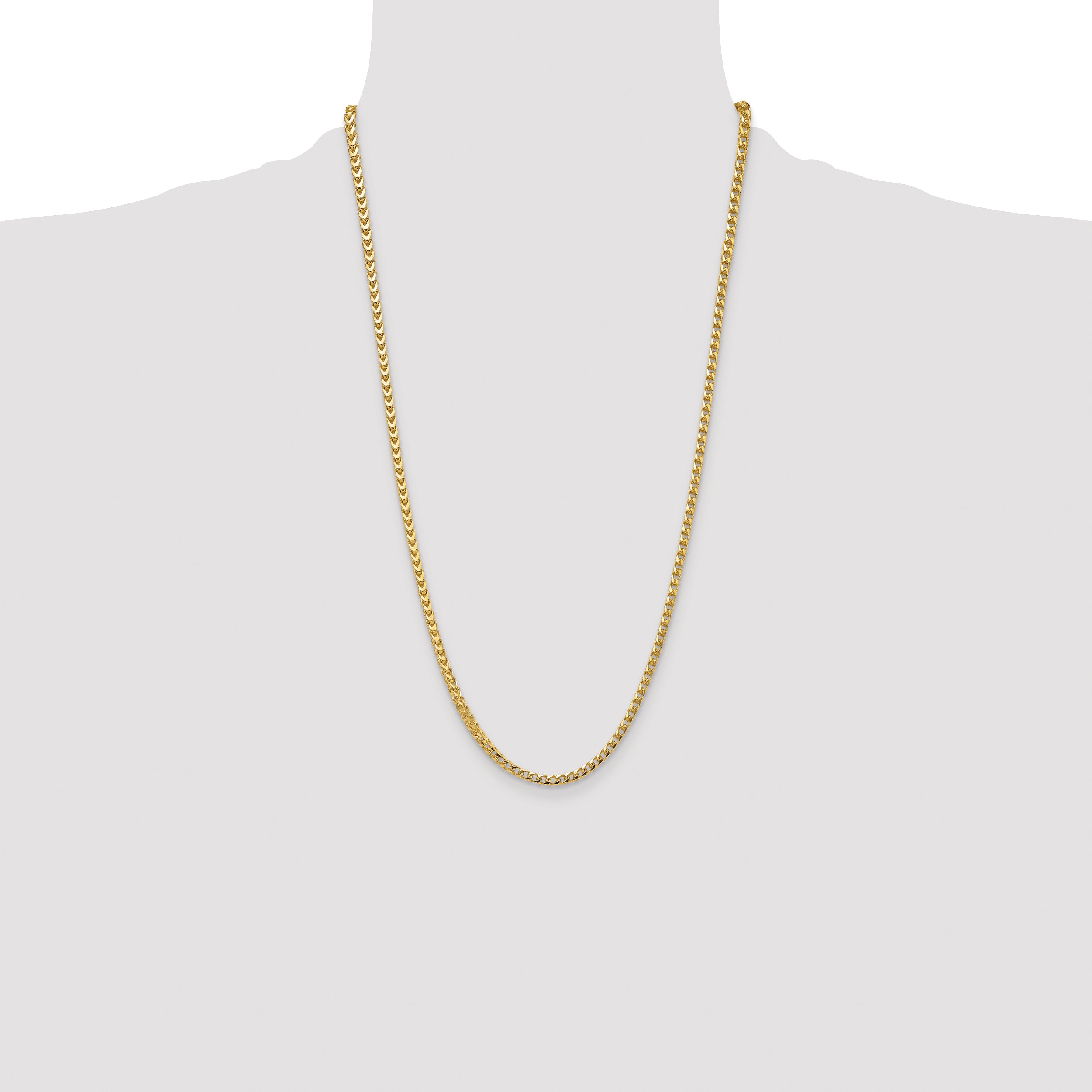 14k 3.7mm Franco Chain