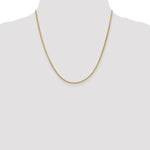 14k 1.9mm Flat Wheat Chain