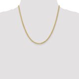 14k 2.8mm Flat Wheat Chain