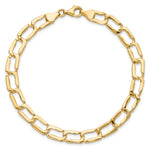 14k Polished Link Bracelet