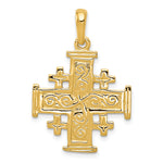 14k Jerusalem Cross Pendant
