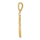 14k Ankh Cross Pendant