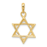 14k Star of David Pendant