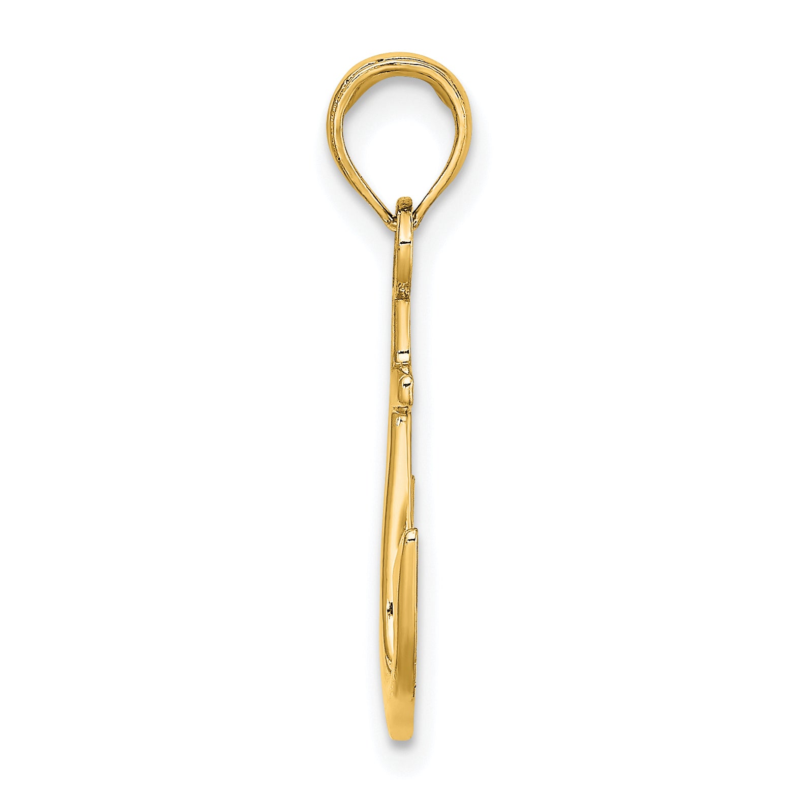 14k Anchor Pendant