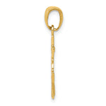 14k Mariners Cross Pendant