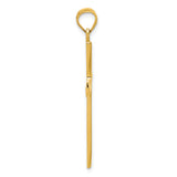 14k Polished Cross Pendant