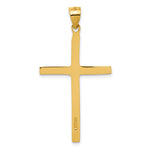 14k Polished Cross Pendant