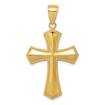 14k Passion Cross Pendant