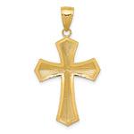 14k Passion Cross Pendant