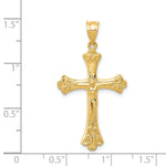 14k Crucifix Pendant