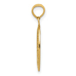 14k Saint Christopher Medal Pendant