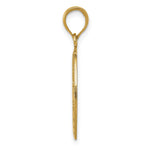 14k Saint Christopher Medal Pendant
