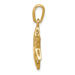 14K Star of David Pendant