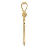 14k Awareness Pendant