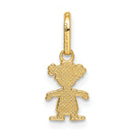 14k Polished Little Girl Pendant