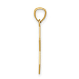14k w/Rhodium Star of David w/Chai Pendant