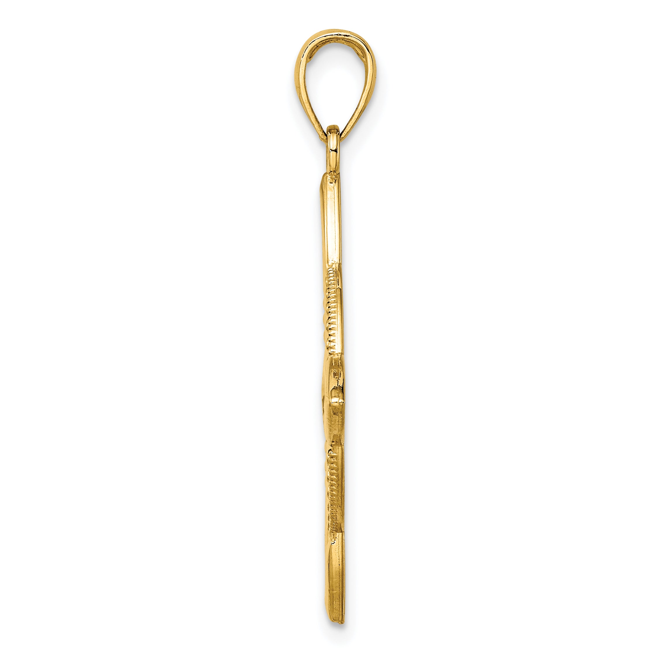 14k Large Celtic Eternity Knot Charm