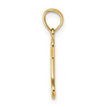 14K Cut-Out Polished Mini Dog Bone Charm