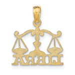 14K LIBRA Zodiac Charm
