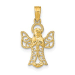 14k Angel Pendant