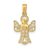 14k Angel Pendant