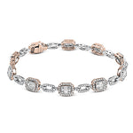 Bracelet in 18k Gold with Diamonds