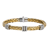 Bangle in 18k Gold with Diamonds