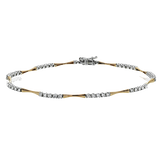 Bracelet in 18k Gold with Diamonds