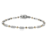 Bracelet in 18k Gold with Diamonds
