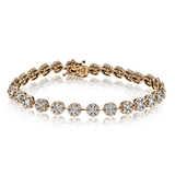 Bracelet in 18k Gold with Diamonds