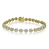Bracelet in 18k Gold with Diamonds