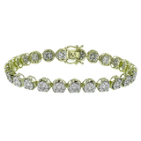 Bracelet in 18k Gold with Diamonds