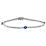 Color Bracelet in 18k Gold with Diamonds