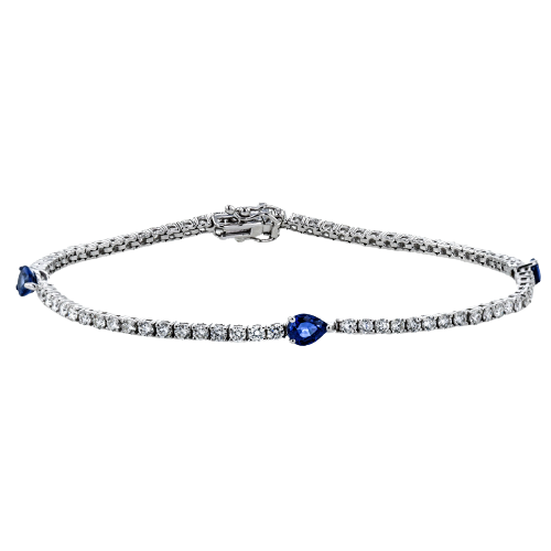 Color Bracelet in 18k Gold with Diamonds