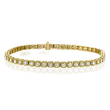 Bracelet in 18k Gold with Diamonds