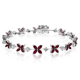 Color Bracelet in 18k Gold with Diamonds