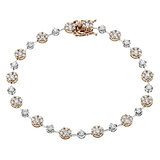 Bracelet in 18k Gold with Diamonds