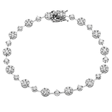 Bracelet in 18k Gold with Diamonds