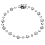 Bracelet in 18k Gold with Diamonds
