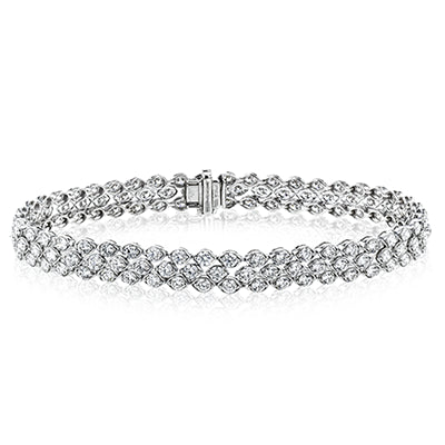 Bracelet in 18k Gold with Diamonds