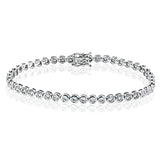 Bracelet in 18k Gold with Diamonds